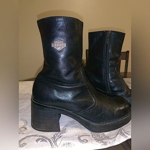 CHUNKY HARLEY DAVIDSON VINTAGE RIDING BOOTS